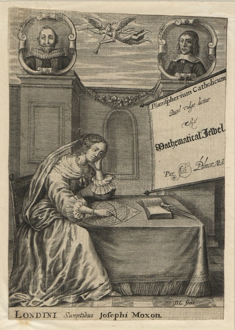 Print (Engraving) Frontispiece to Palmer’s The Mathematical Jewel