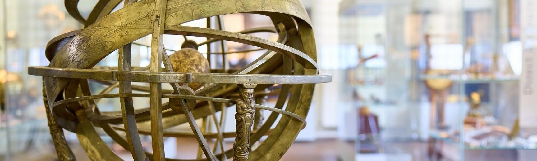 Armillary Sphere (70229) in the Top Gallery, History of Science Museum, University of Oxford (Photo by Ian Wallman)