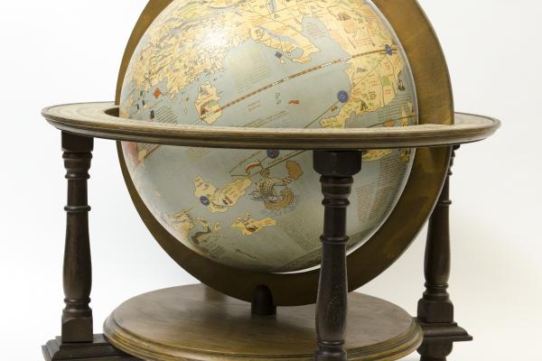Behaim globe 1492, mod replica, Inv.10116