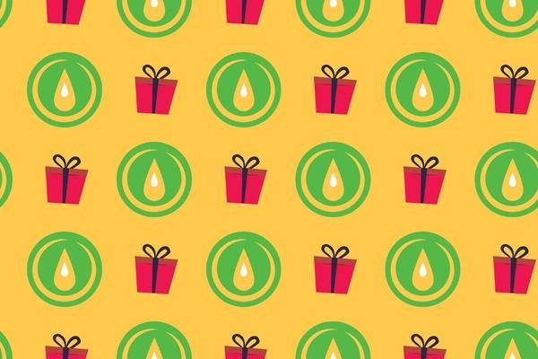Kwanzaa colours: presents and candles