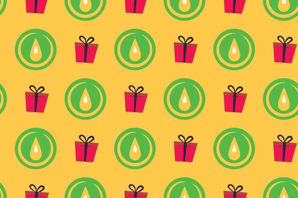 Kwanzaa colours: presents and candles