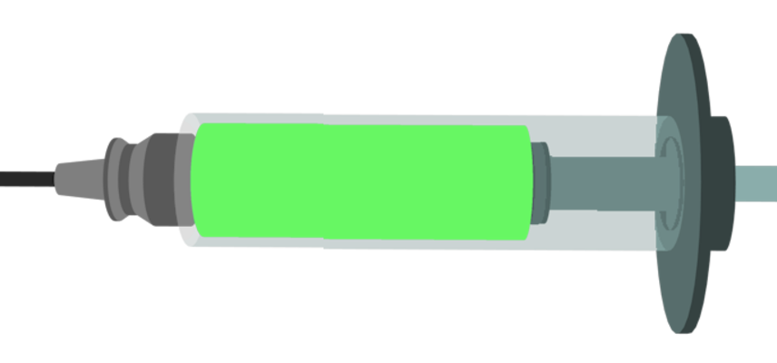 Vaccine poster syringe image D