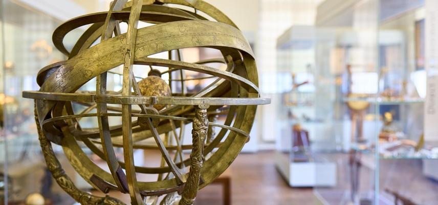 Armillary Sphere (70229) in the Top Gallery, History of Science Museum, University of Oxford (Photo by Ian Wallman)