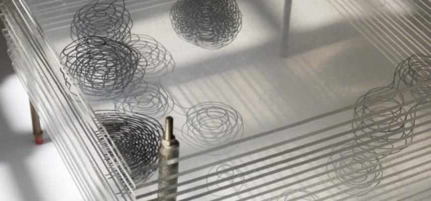 preview image for Back from the Dead showing a stack of slides traced from X-ray crystallography of rubidium penicillin