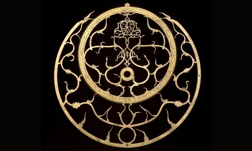 45747 Astrolabe, by Muhammad Muqim al-Yazdi, Persian, 1647/8