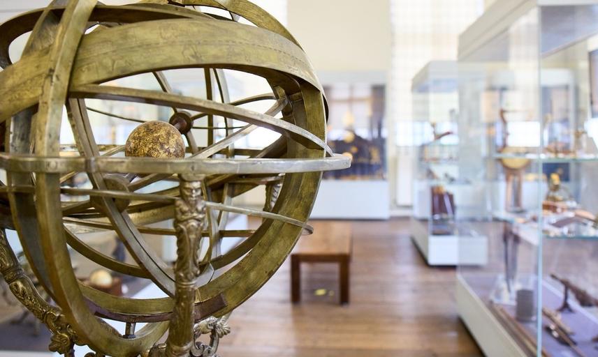Armillary Sphere (70229) in the Top Gallery, History of Science Museum, University of Oxford (Photo by Ian Wallman)
