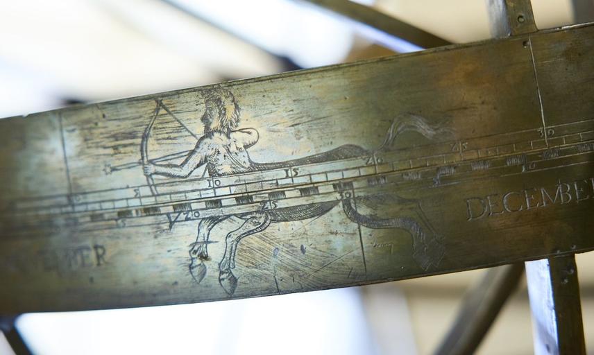 Armillary Sphere (70229) in the Top Gallery, History of Science Museum, University of Oxford (Photo by Ian Wallman)