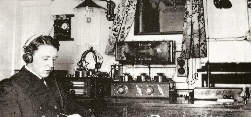 Alec Bagot, Wireless operator on the RMS Olympic c. 1912 Alec Bagot, Wireless operator on the RMS Olympic c. 1912