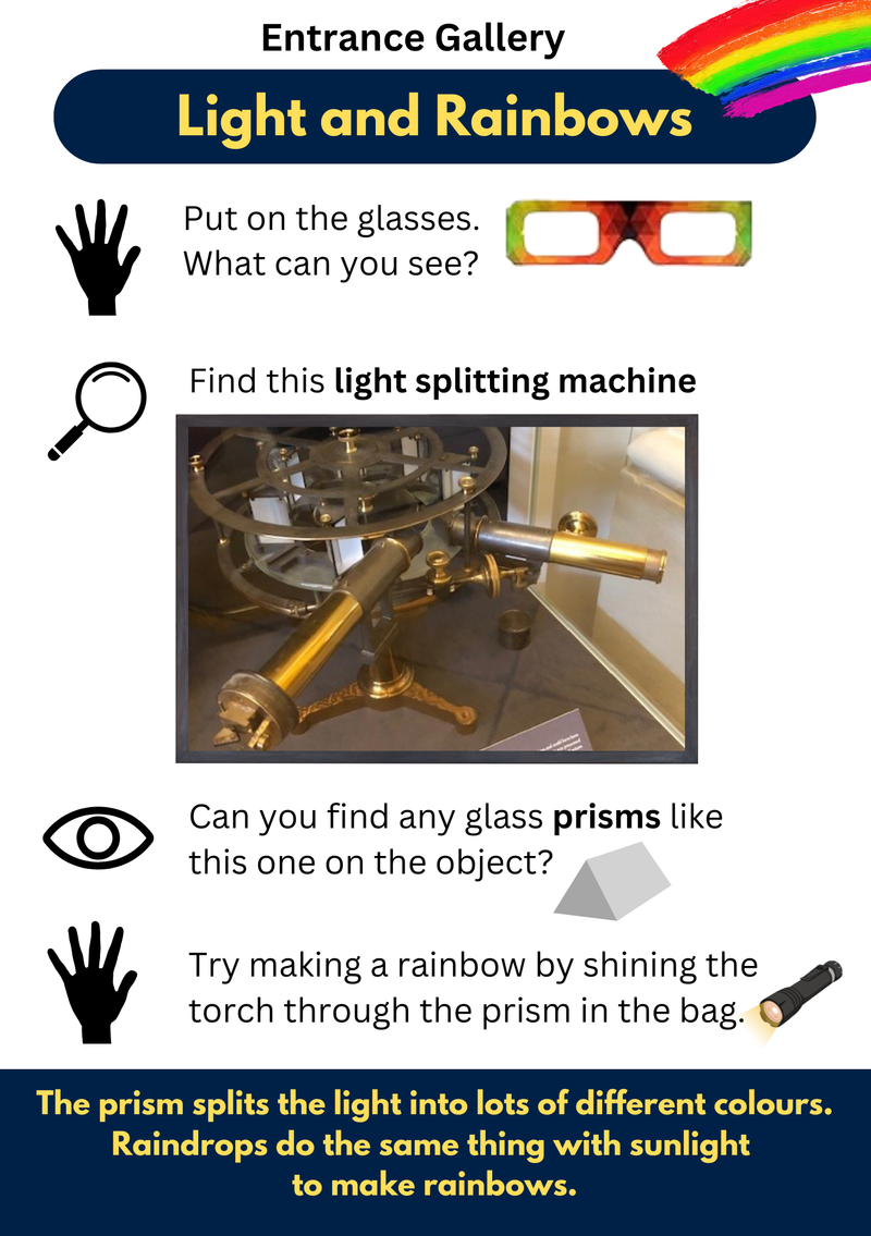 Dispersion SEND backpack instruction card