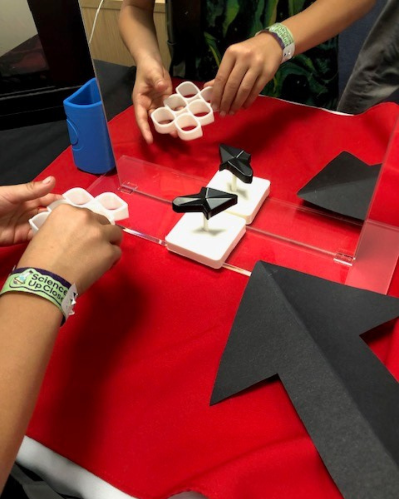 Light and Space SEND backpacks magic hands