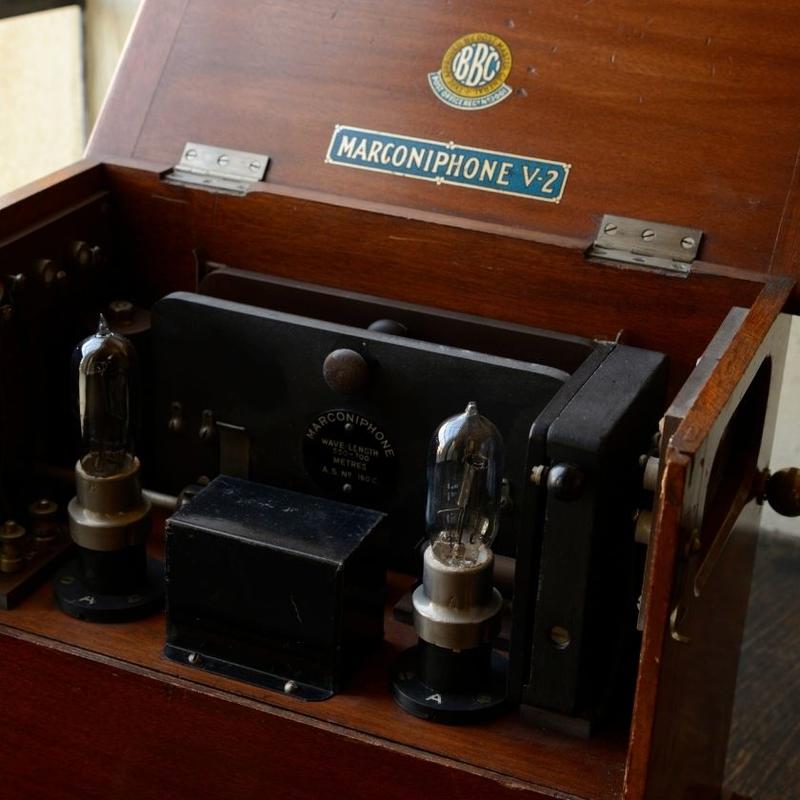 Marconiphone Two-Valve Receiver, Type V2, 1920s-1930s (Inv. 15836) 
