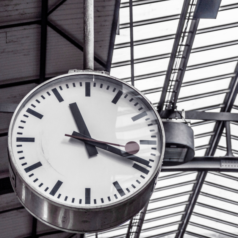 Railway and bus station clock Railway and bus station clock