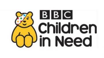 BBC Children in Need logo featuring Pudsey bear