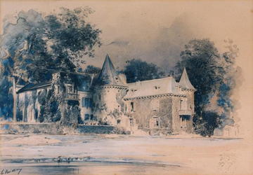 Le Château de Pébeyre, home of the Comtesse de Lespinasse