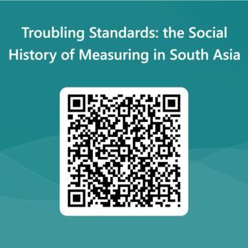 QR code for Troubling Standards - The social history of measuring in South Asia QR code for Troubling Standards - The social history of measuring in South Asia