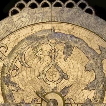 33767 Astrolabe, by Ahamad and Muhammad the Sons of Ibrahim, Isfahan, 984/5 or 1003/4