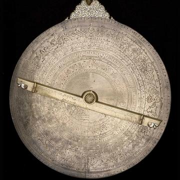 37148 Astrolabe with Lunar Mansions, by Abd al-Karim, Jazira (Mesopotamia)?, 1227/8