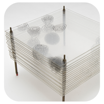 17631 Model of the Structure of Penicillin, by Dorothy Crowfoot Hodgkin, Oxford, c.1945